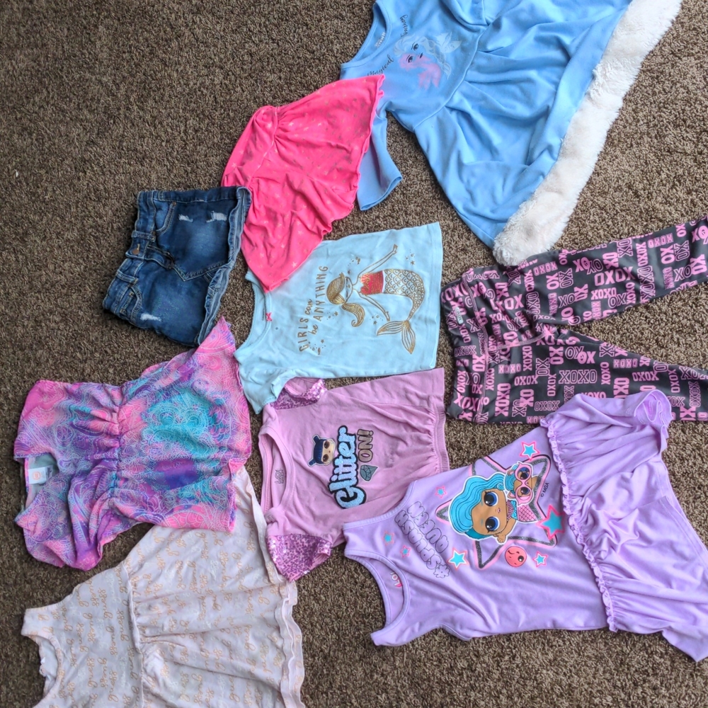 Girls size 5T/5 clothing bundle